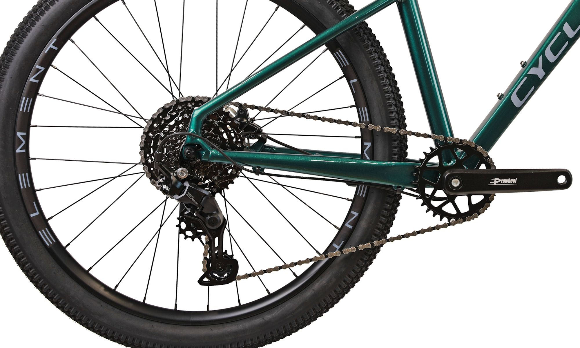 Велосипед Cyclone RX 26" розмір S, рама 15", 2025, Зелений 6 Велосипед Cyclone RX 26" розмір S, рама 15", 2025, Зелений 6