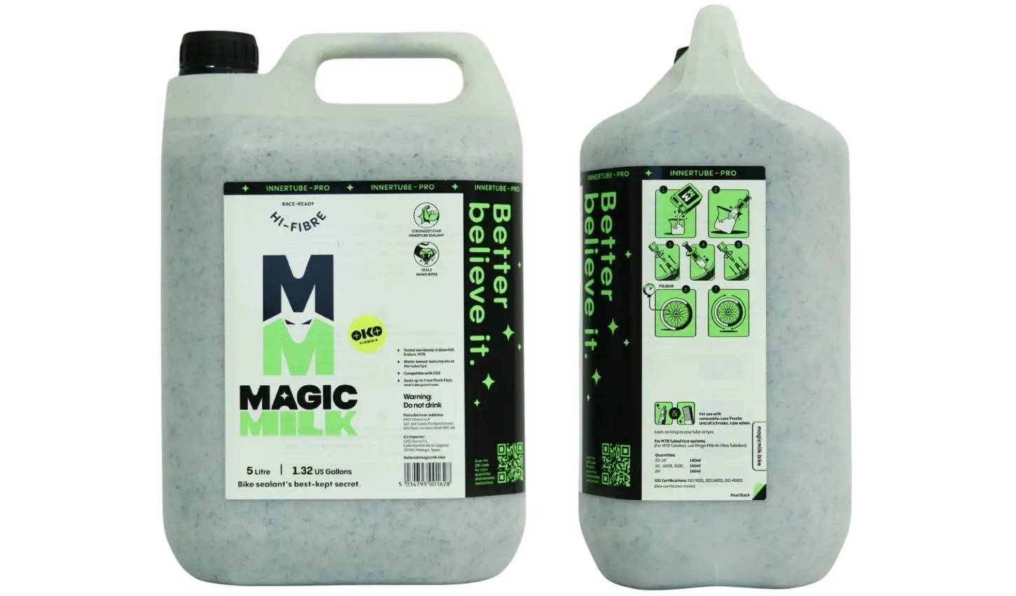 Герметик для камер OKO Magik Milk Innertube-Pro Hi-Fiber на водной основе 5 л 