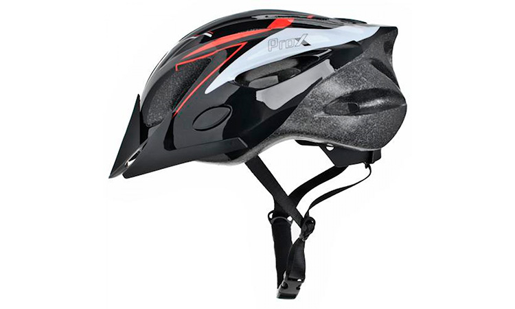 Фотография Шлем велосипедный ProX Thunder, размер M-L  черно-красный