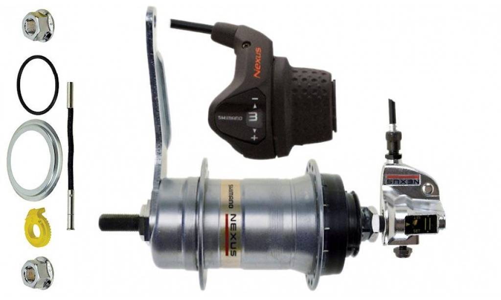 Фотография Планетарная втулка и манетка Shimano Nexus SG-3C41