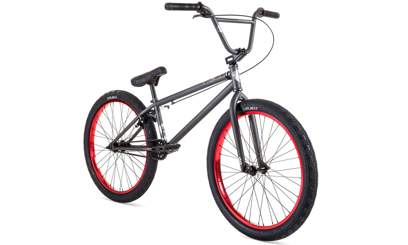 Велосипед Stolen SAINT 24" (21,75" ТТ) 2021 Серый 3