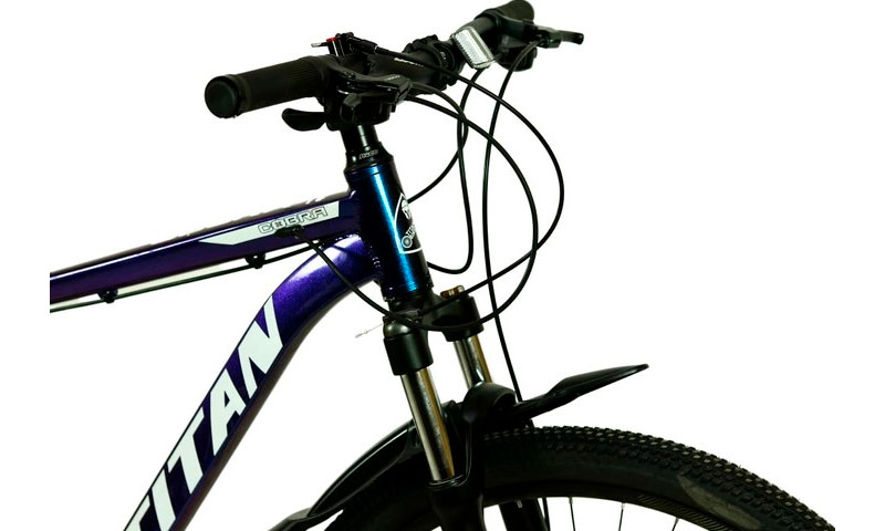 Фотографія Велосипед Titan Cobra 29" розмір L рама 20 2022 Синій 4