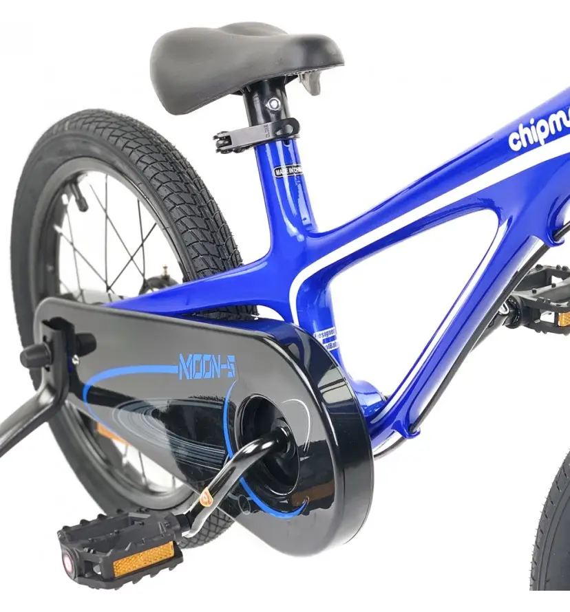 Фотография Велосипед RoyalBaby Chipmunk MOON 14" OFFICIAL UA (2022), Синий 5