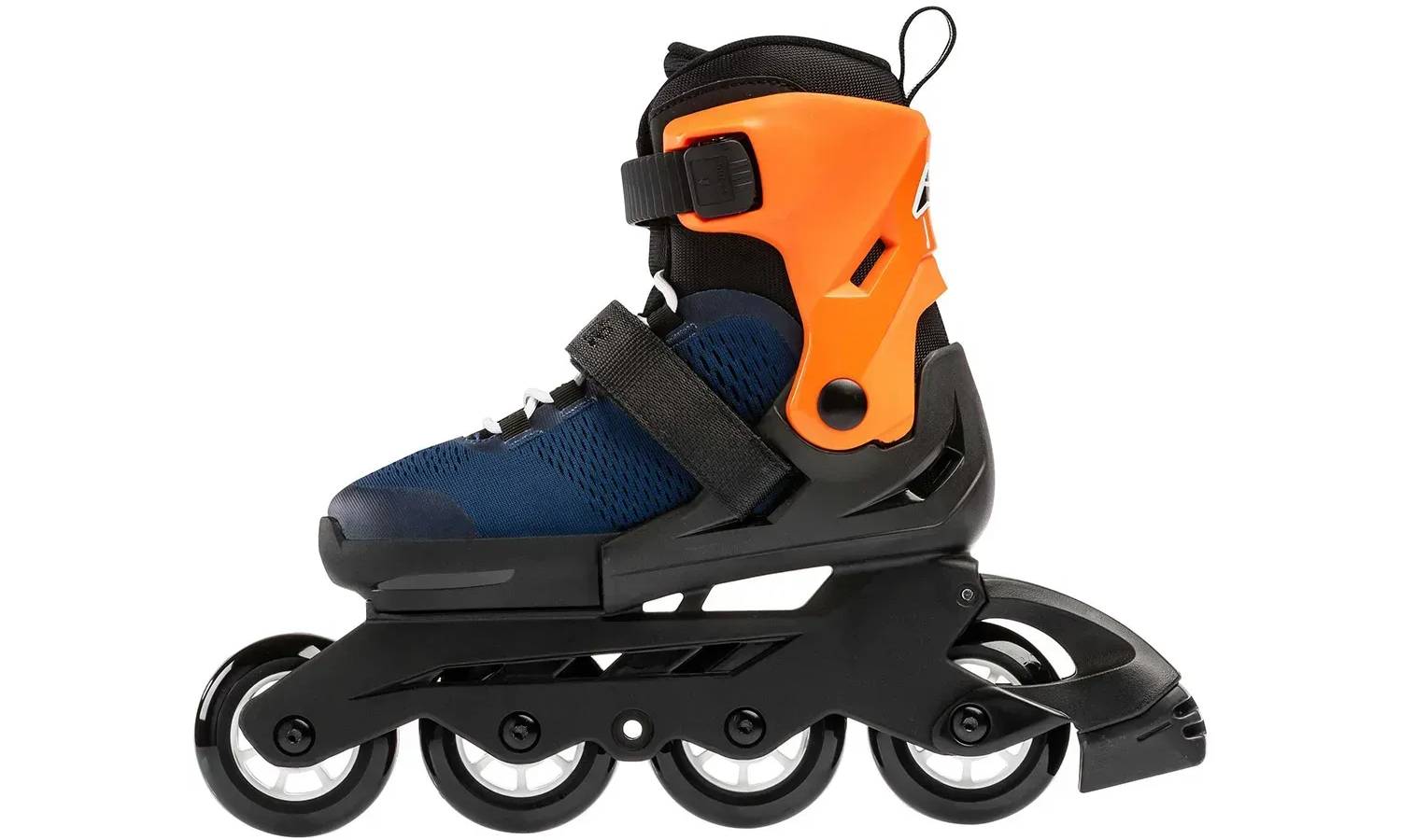 Ролики Rollerblade Microblade 2024 midnight blue-warm orange 33-36.5 6