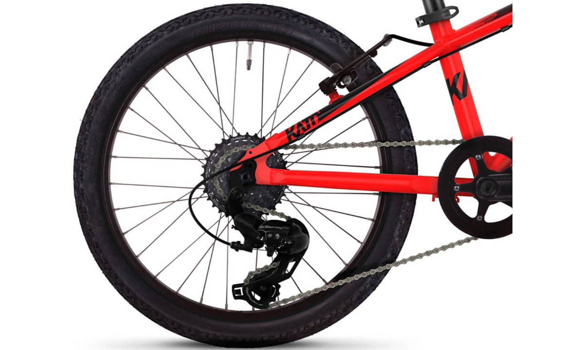 Фотографія Велосипед Ghost Kato R1.0 20" (2020) 2020 Оранжево-чорний 5