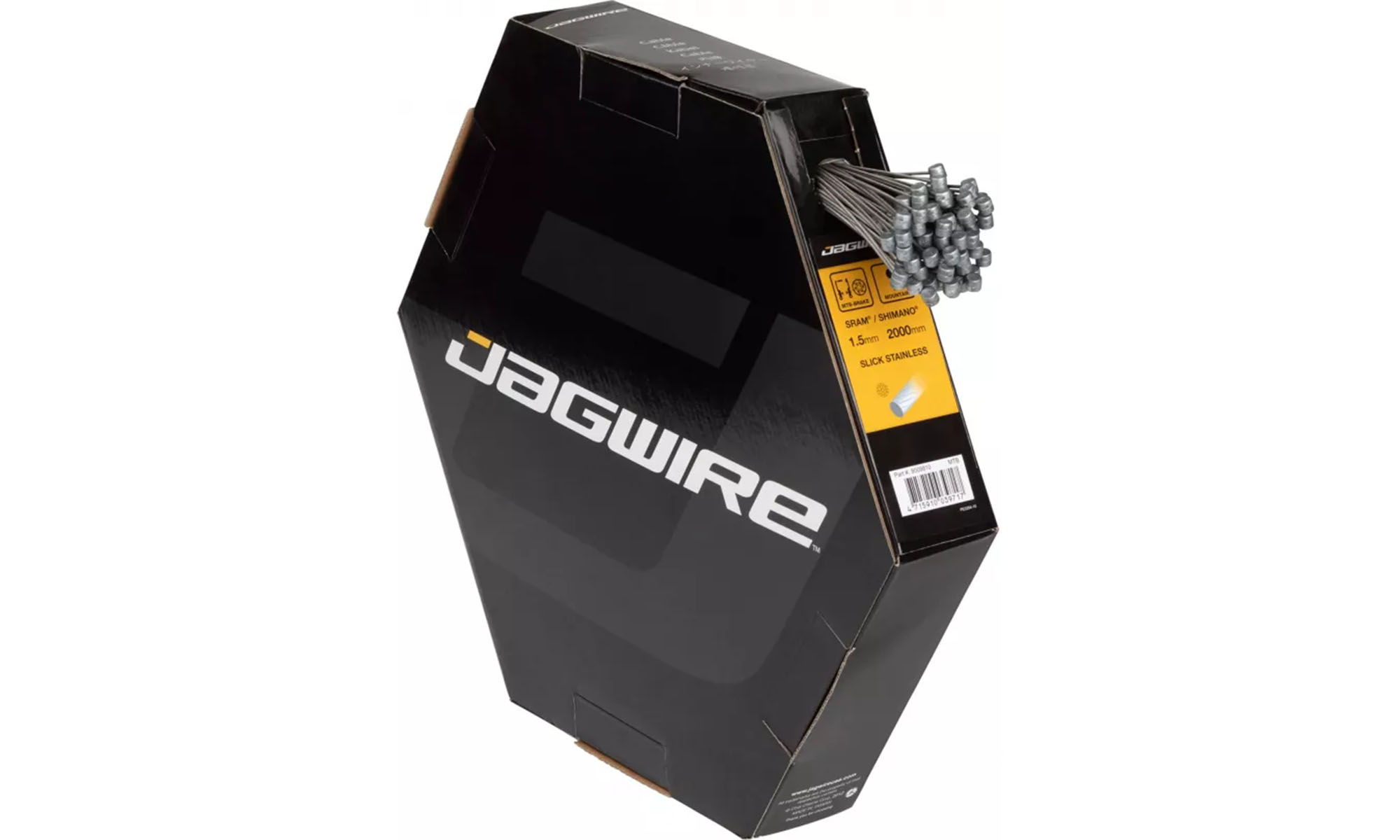 Трос для тормоза JAGWIRE 8009810 шлифов. нержав. 1.5х2000мм - Sram/Shimano MTB (100шт) 