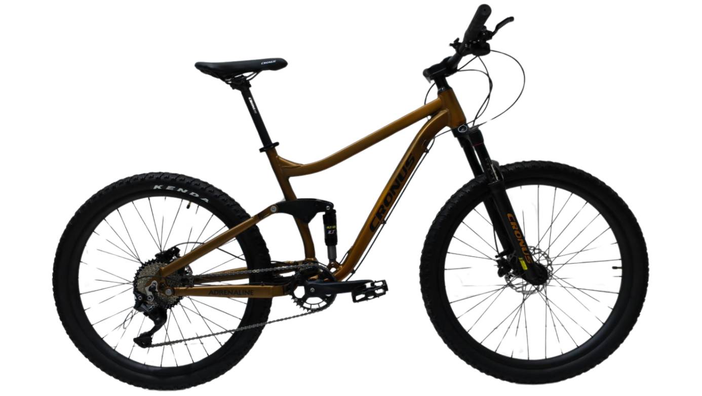 Фотография Велосипед Cronus Adrenaline 27.5", рама M размер 18" (2024), Бронзовый