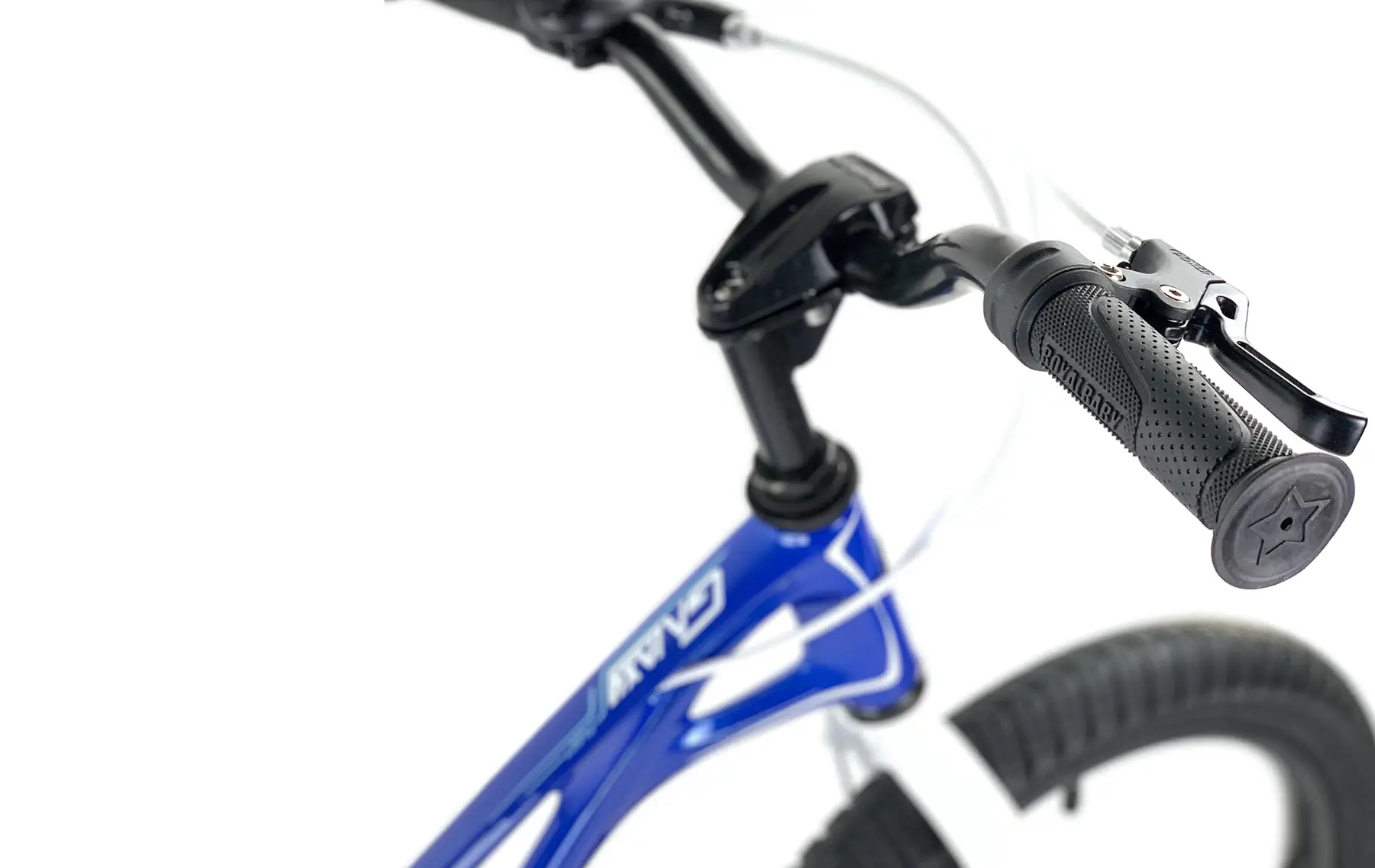 Фотография Велосипед RoyalBaby GALAXY FLEET PLUS MG 18" (2022), Синий 4