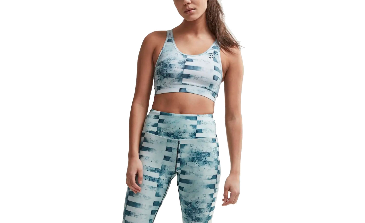 Женский топ Craft Training Bra Classic, размер XXS, сезон SS 19, серо-белый 4