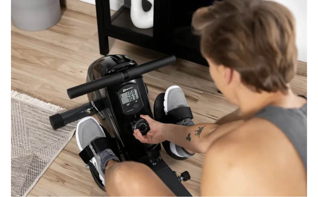 Гребной тренажер Hop-Sport HS-030R Boost золотистый 2