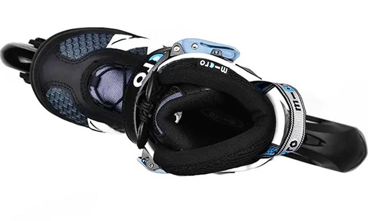 Ролики раздвижные MICRO NEW Shaper black-white размер 33-36 4