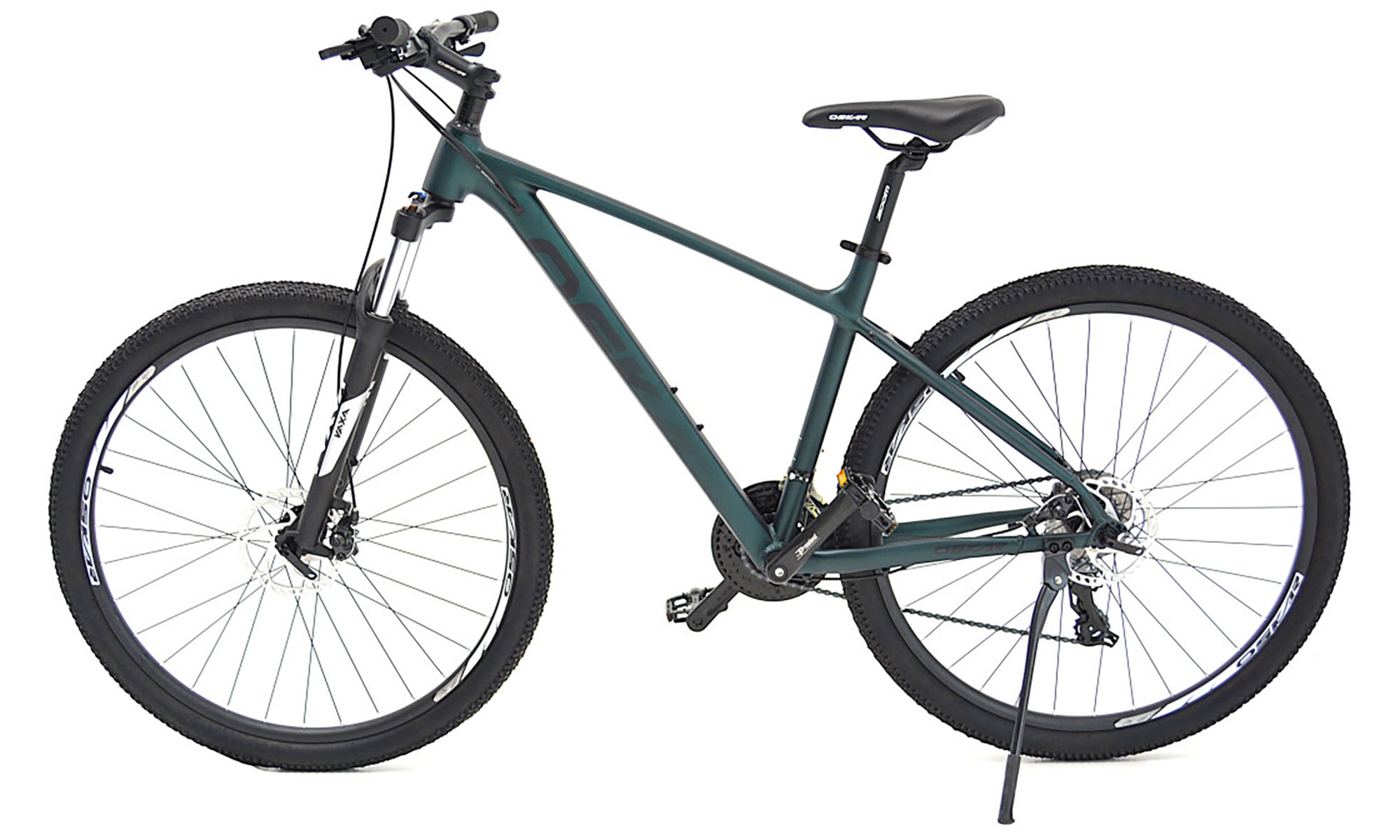 Велосипед Oskar SHADOW 2.0 29", розмір M, рама 18, рік 2026, темно-зелений матовий 3