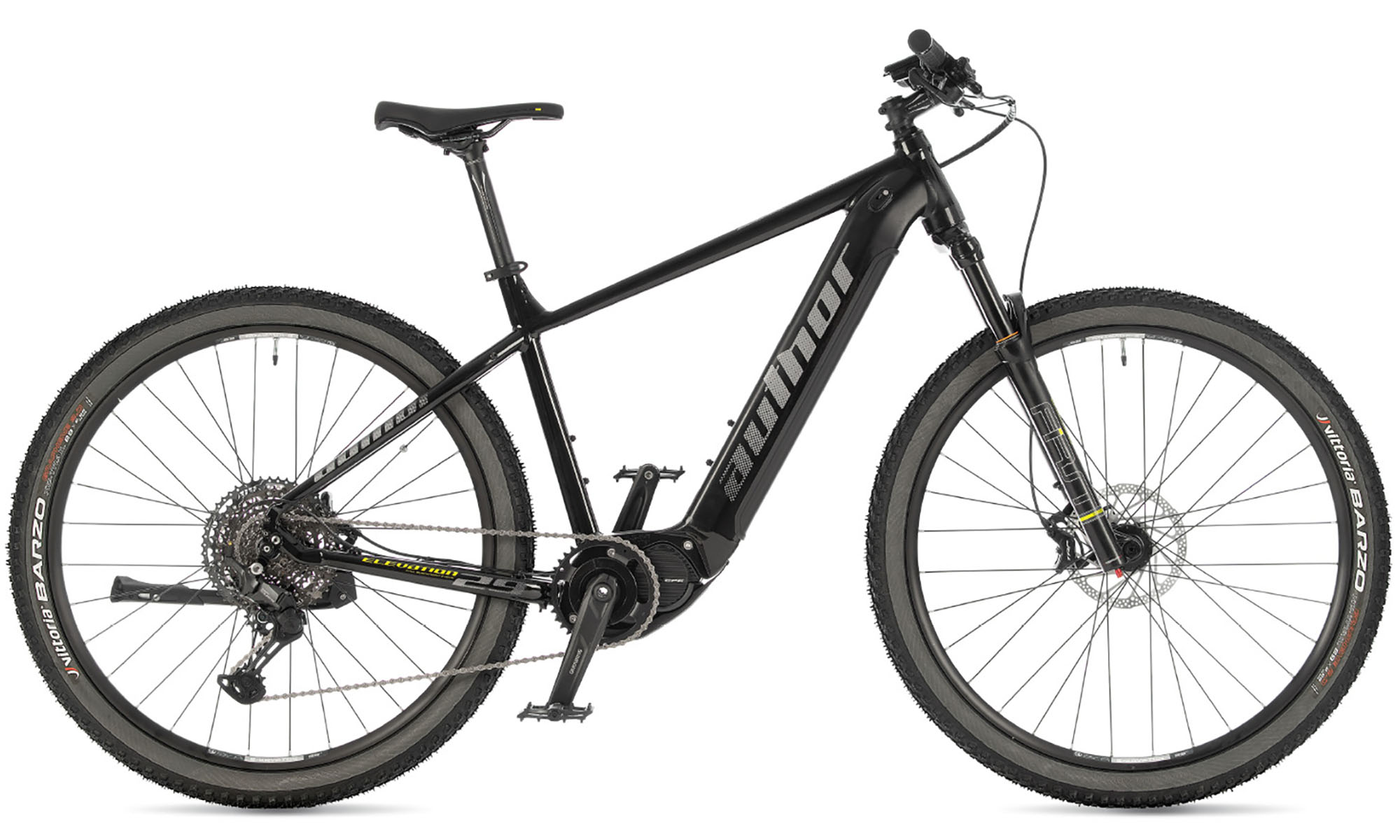 Электровелосипед AUTHOR ELEVATION 29", размер XL, рама 21", год 2026, Черный 