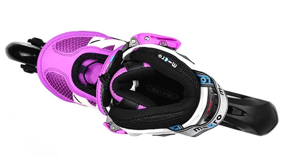 Ролики Micro NEW Shaper purple-white размер 33-36 3