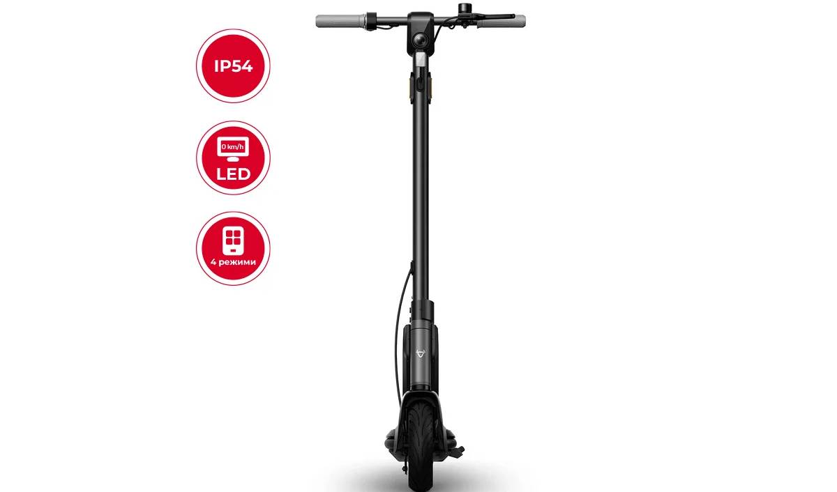 Электросамокат NIU KQi1 Sport 9", 250(450)W, 5.1Ah, App, черный 8 Электросамокат NIU KQi1 Sport 9", 250(450)W, 5.1Ah, App, черный 8