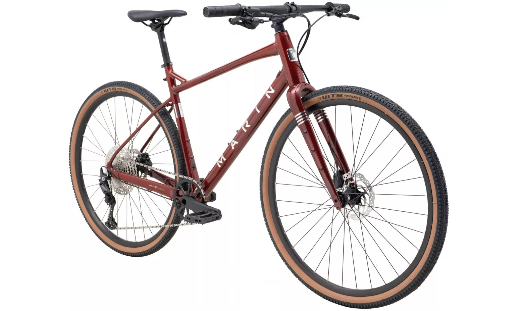 Фотографія Велосипед Marin DSX 2 28" рама L 2024 Gloss Metallic Red/Chrome 2