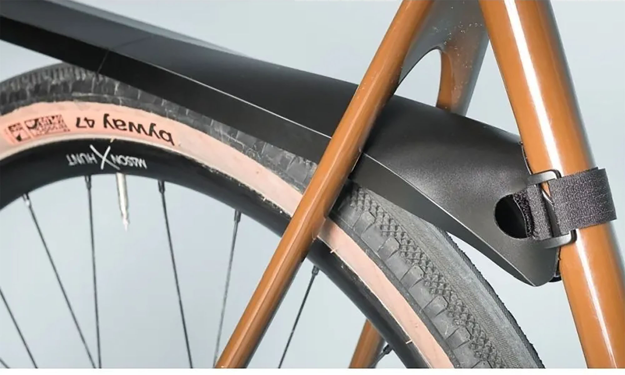 Крило заднє ASS SAVERS, Fendor Bendor Big, чорне 2