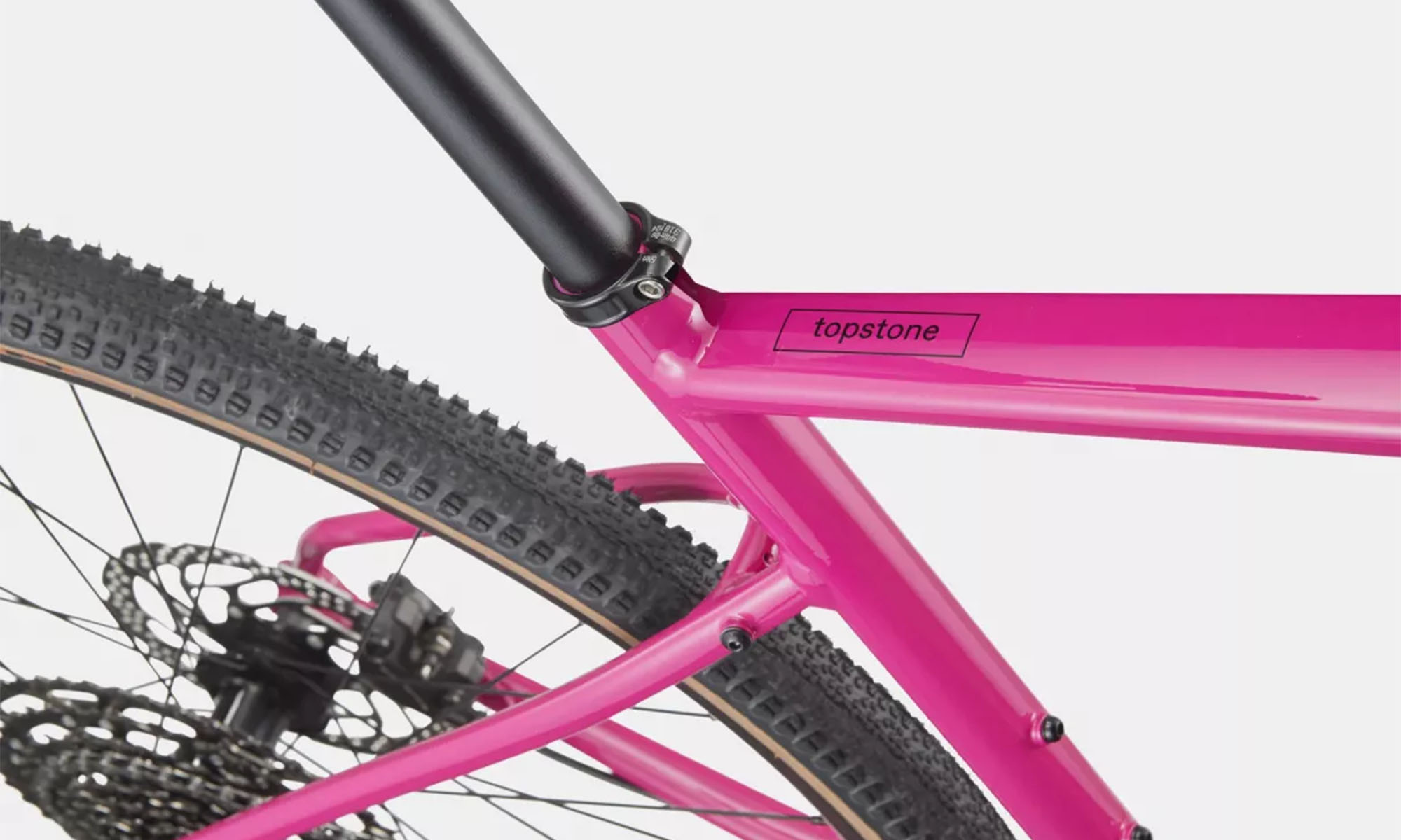 Велосипед Cannondale TOPSTONE 2 1x 28" размер S, год 2025, розовый 5 Велосипед Cannondale TOPSTONE 2 1x 28" размер S, год 2025, розовый 5