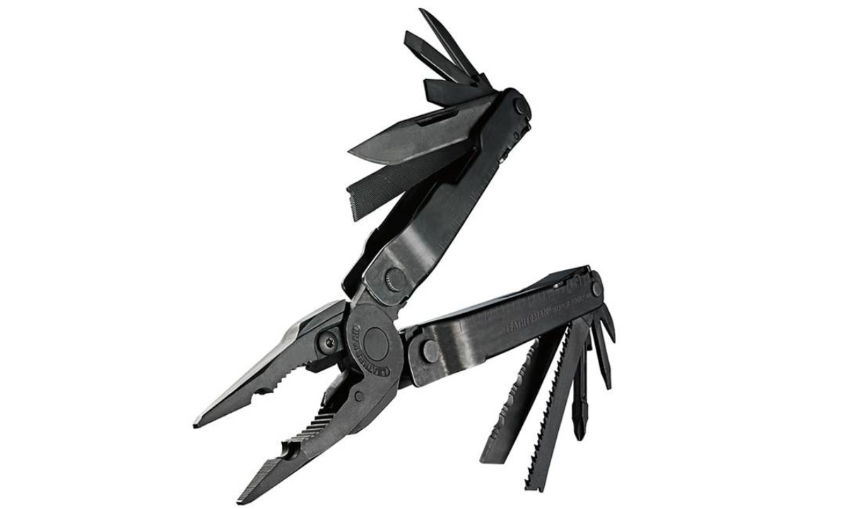 Фотографія Мультинструмент LEATHERMAN Super Tool 300 EOD BLACK, чохол MOLLE (коричн.), картонна коробка 4