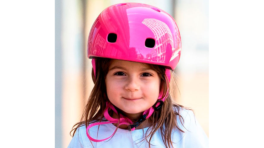 Защитный шлем  MICRO Bright размер S Малиновый 2