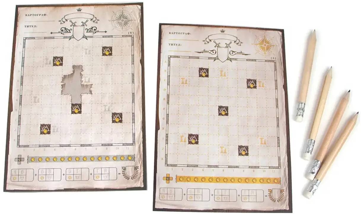 Настольная игра Картографы (Cartographers) 8 Настольная игра Картографы (Cartographers) 8