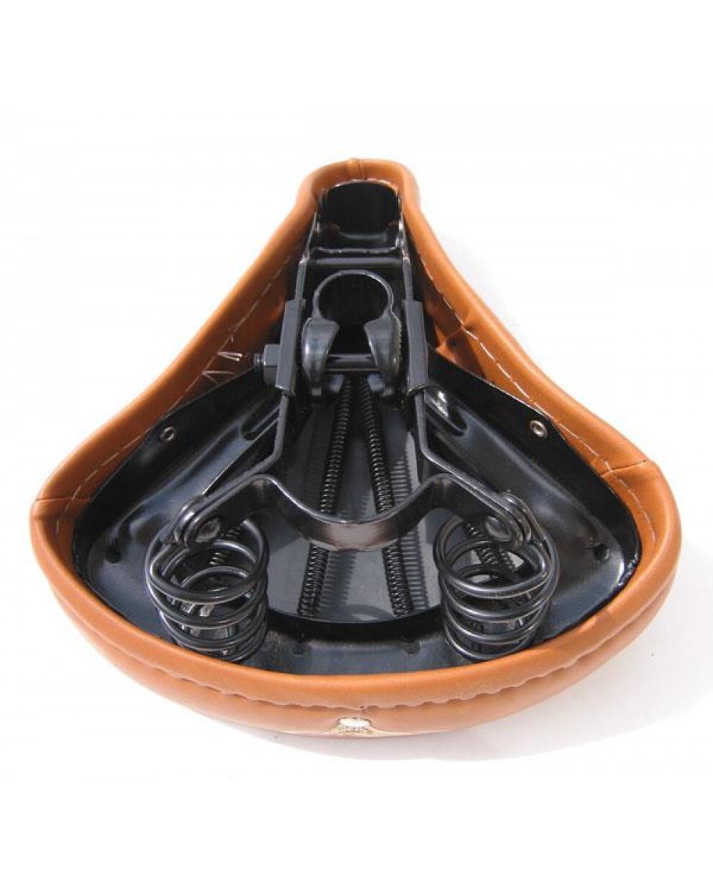 Сідло Monte Grappa Retro на пружинах коричневий 2 Сідло Monte Grappa Retro на пружинах коричневий 2