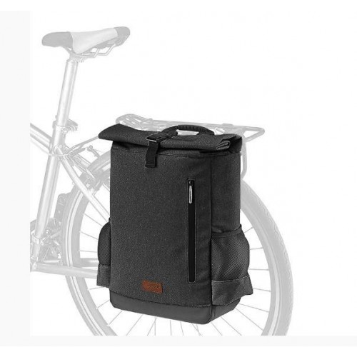 Фотография Сумка для багажника, рюкзак Ibera IB-SF3 для ноутбука, Черный 2