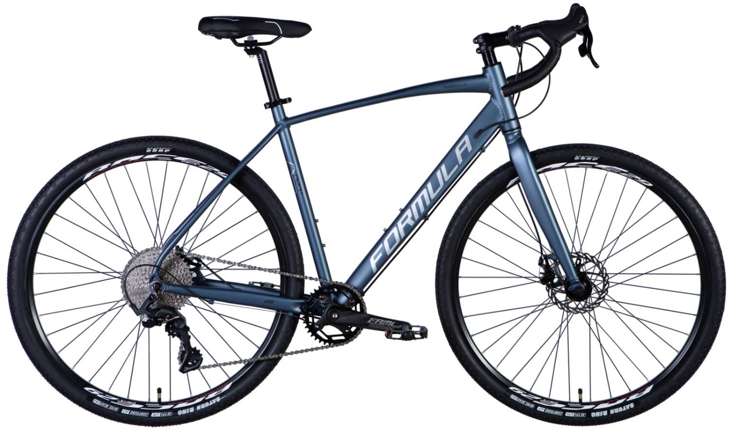 Фотография Велосипед Formula SHORTCUT DD 28" размер XL рама 21 2024 Серый металлик