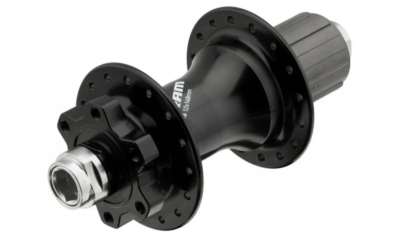 Фотографія Втулка SRAM 746 Задня 6-болт Disc 32відп. 12x148mm Black SRAM Driver Body (9/10/11ск) 2