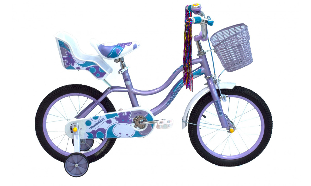Фотография Велосипед CROSSRIDE ROSE 16"  Фиолетовый