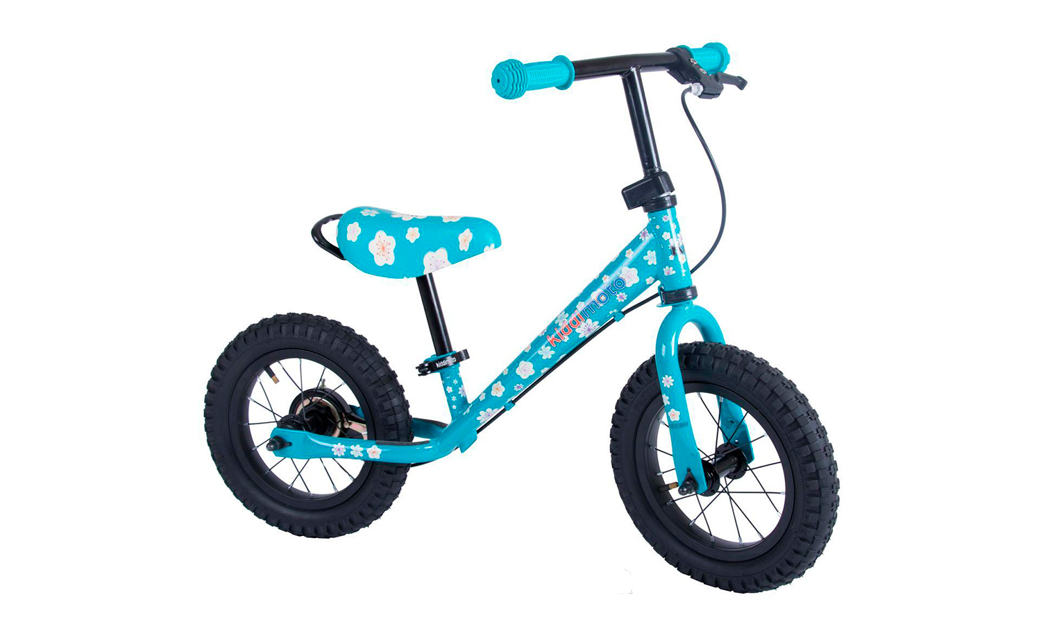 Фотография Беговел 12" Kiddimoto Super Junior MAX SUPER (2019) 2019 голубой