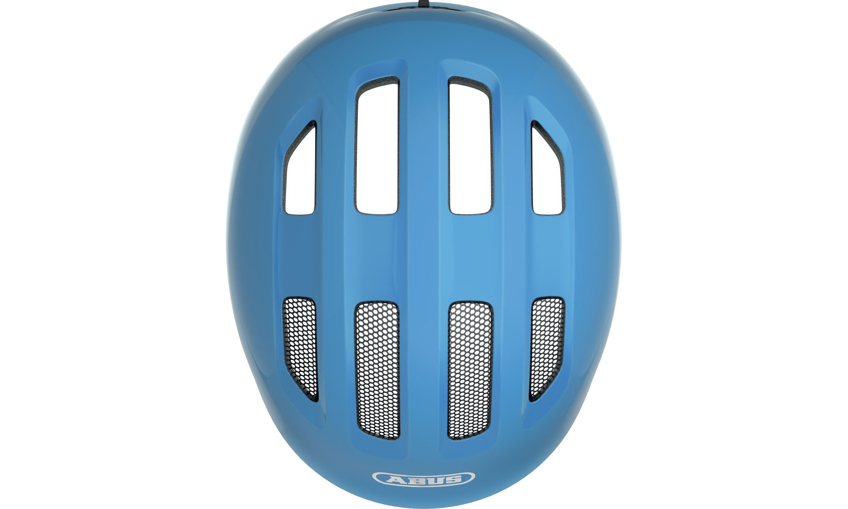 Велошлем детский ABUS SMILEY 3.0 Shiny Blue, размер M (50-55 см), глянцевый синий 2