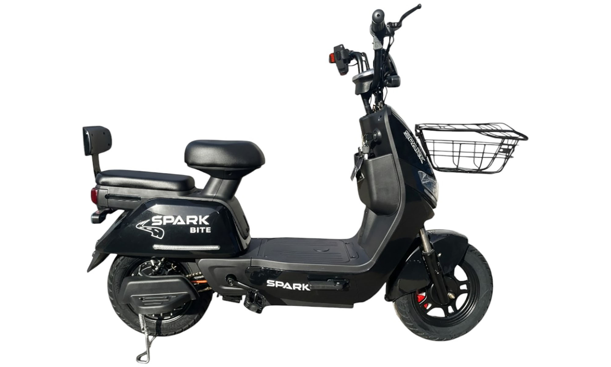 Велосипед з електромотором SPARK BITE 14", 60V/1000W/20Ah, рік 2026, Чорний 2 Велосипед з електромотором SPARK BITE 14", 60V/1000W/20Ah, рік 2026, Чорний 2