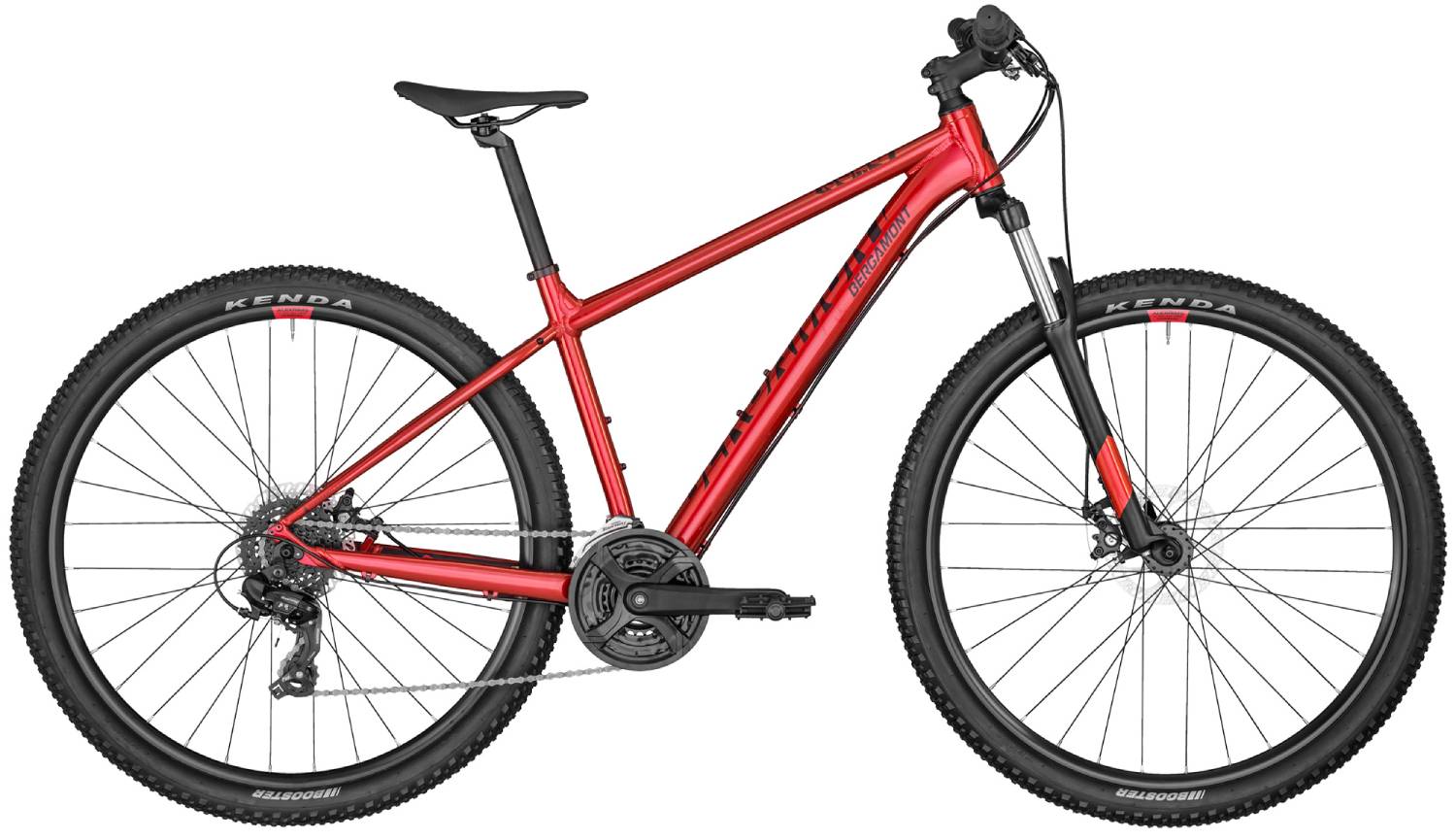 Фотография Велосипед Bergamont Revox 3 27,5" размер S 2022 Red