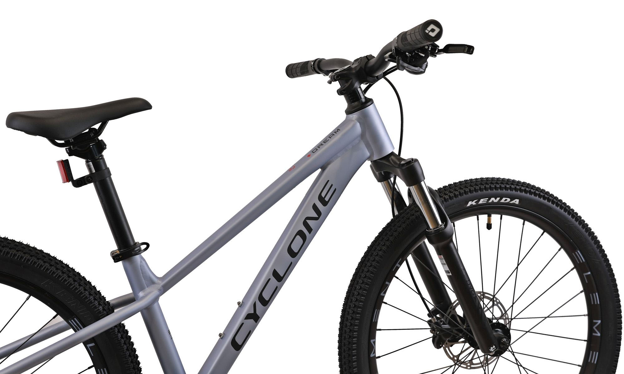 Велосипед CYCLONE DREAM 24", розмір XXS, рама 12", 2025, Сірий (мат) 3