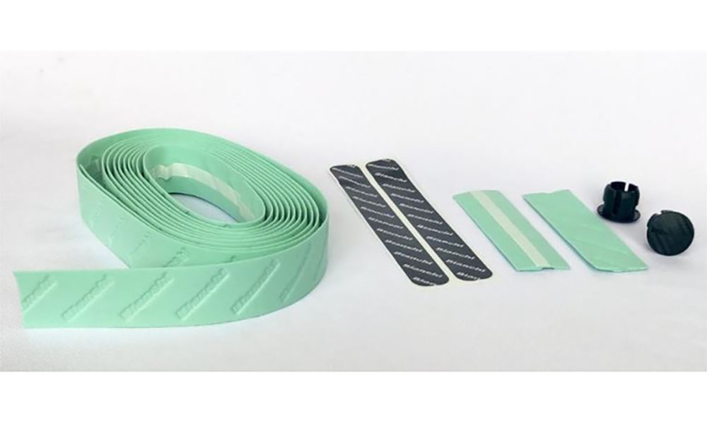 Обмотка BIANCHI Cork Celeste зелено-голубая 2 Обмотка BIANCHI Cork Celeste зелено-голубая 2