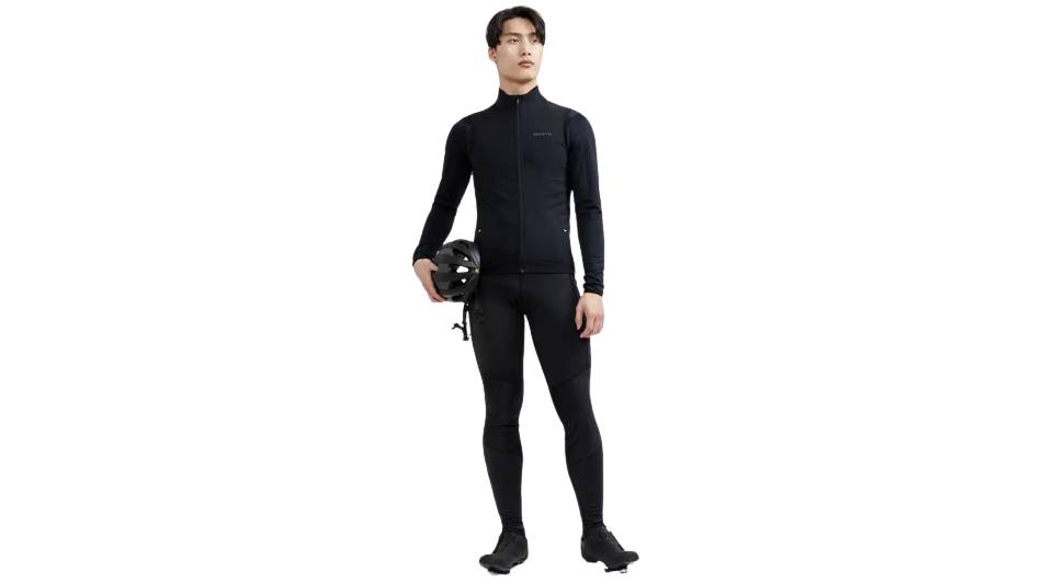 Велоштаны Craft Core Bike SubZ Wind Tights мужские, размер L, сезон AW 23, черный 6