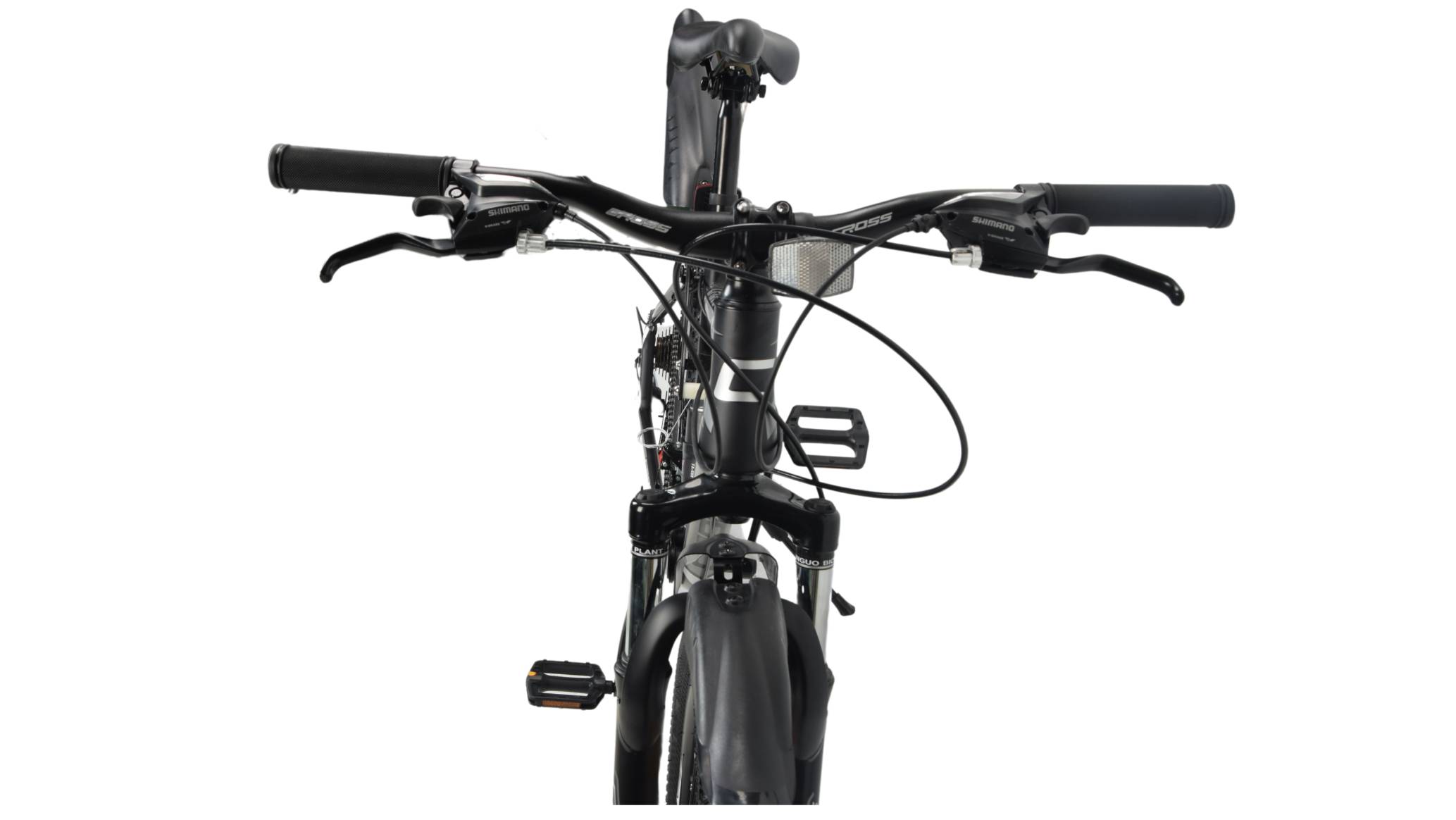 Велосипед CROSS Enduro 26", розмір S рама 15" (2022), Чорно-сірий 5