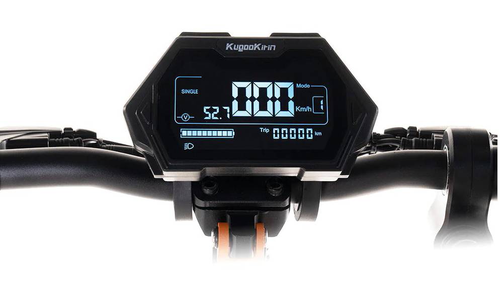 Електросамокат із сидінням KUGOO KIRIN G2 MAX (1000 Вт; 20 Аh 48 В), чорний 3