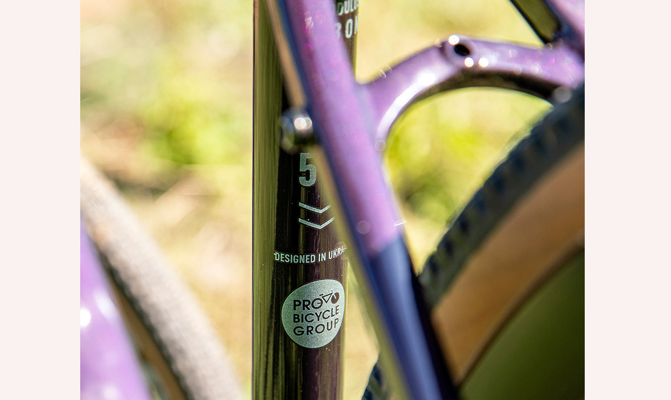 Фотография Велосипед Cyclone CGX 28" размер S рама 52 см 2022  Фиолетовый 9
