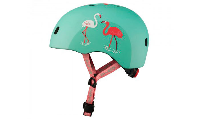 Фотография Защитный шлем MICRO Фламинго размер M 52-56 см 5