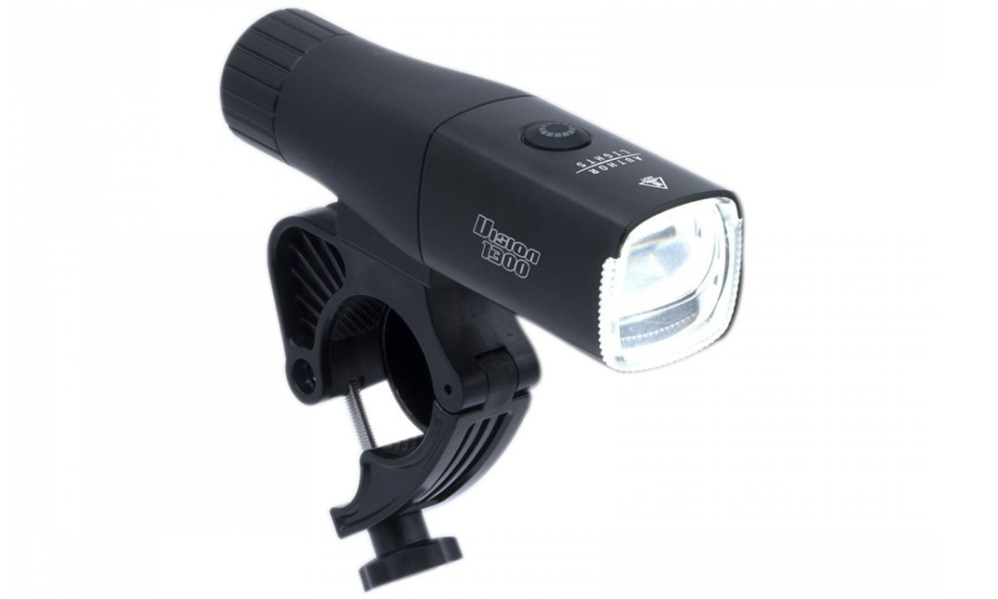 Ліхтар передній Author Vision 1300 lm USB Alloy, чорний Ліхтар передній Author Vision 1300 lm USB Alloy, чорний