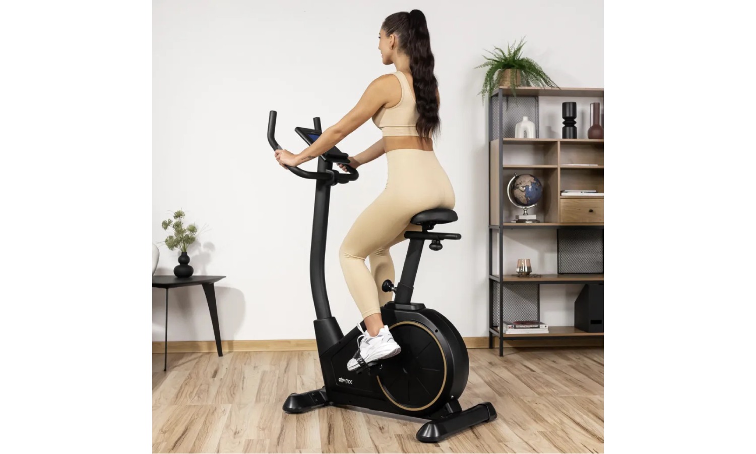 Велотренажер Gymtek XB2500 электромагнитный золотистый 13
