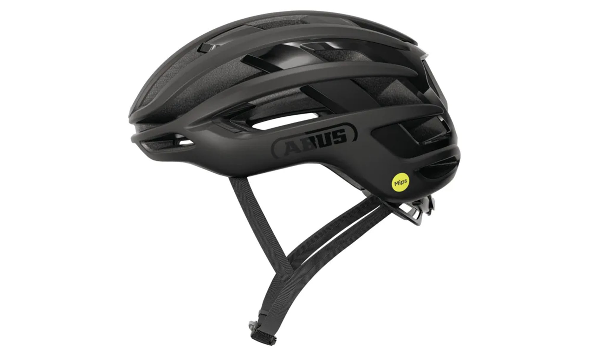 Велошлем спортивный ABUS AIRBREAKER 2.0, размер S (51-55 см), бархатный черный 