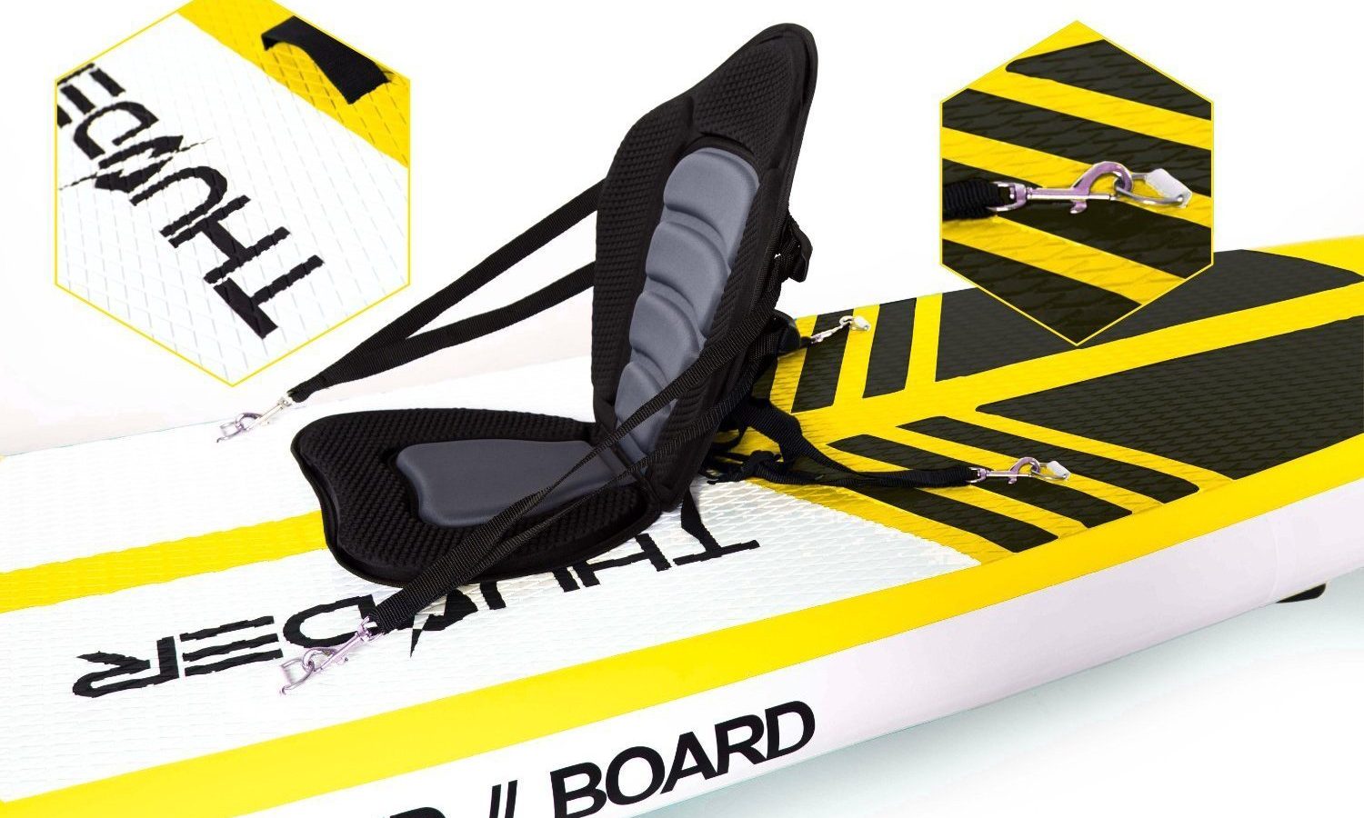 Сапборд SUP THUNDER COAST YELLOW 320 10 Сапборд SUP THUNDER COAST YELLOW 320 10