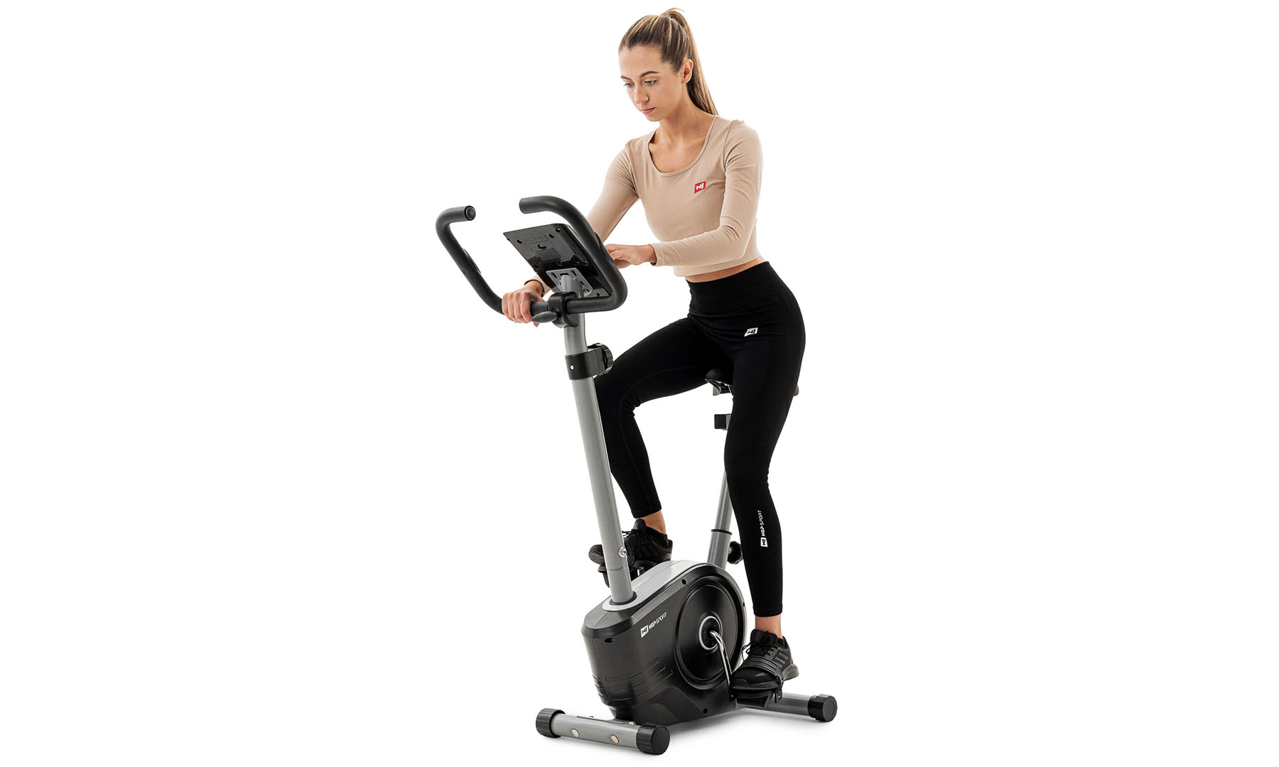 Велотренажер Hop-Sport HS-2050H Sonic Сірий 3