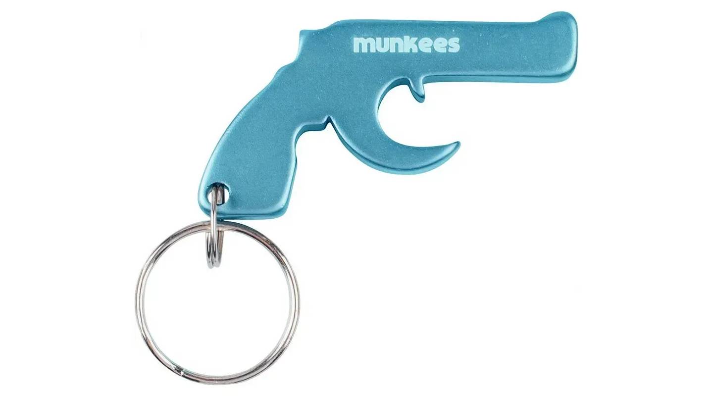 Брелок-відкривашка Munkees 3470 Gun блакитний Брелок-відкривашка Munkees 3470 Gun блакитний