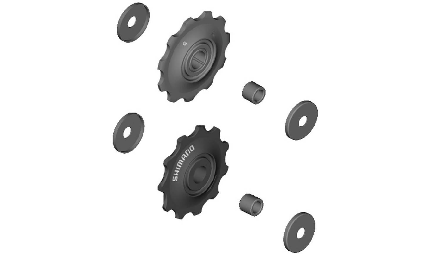 Ролики заднього перемикача Shimano RD-5800SS, чорний Ролики заднього перемикача Shimano RD-5800SS, чорний