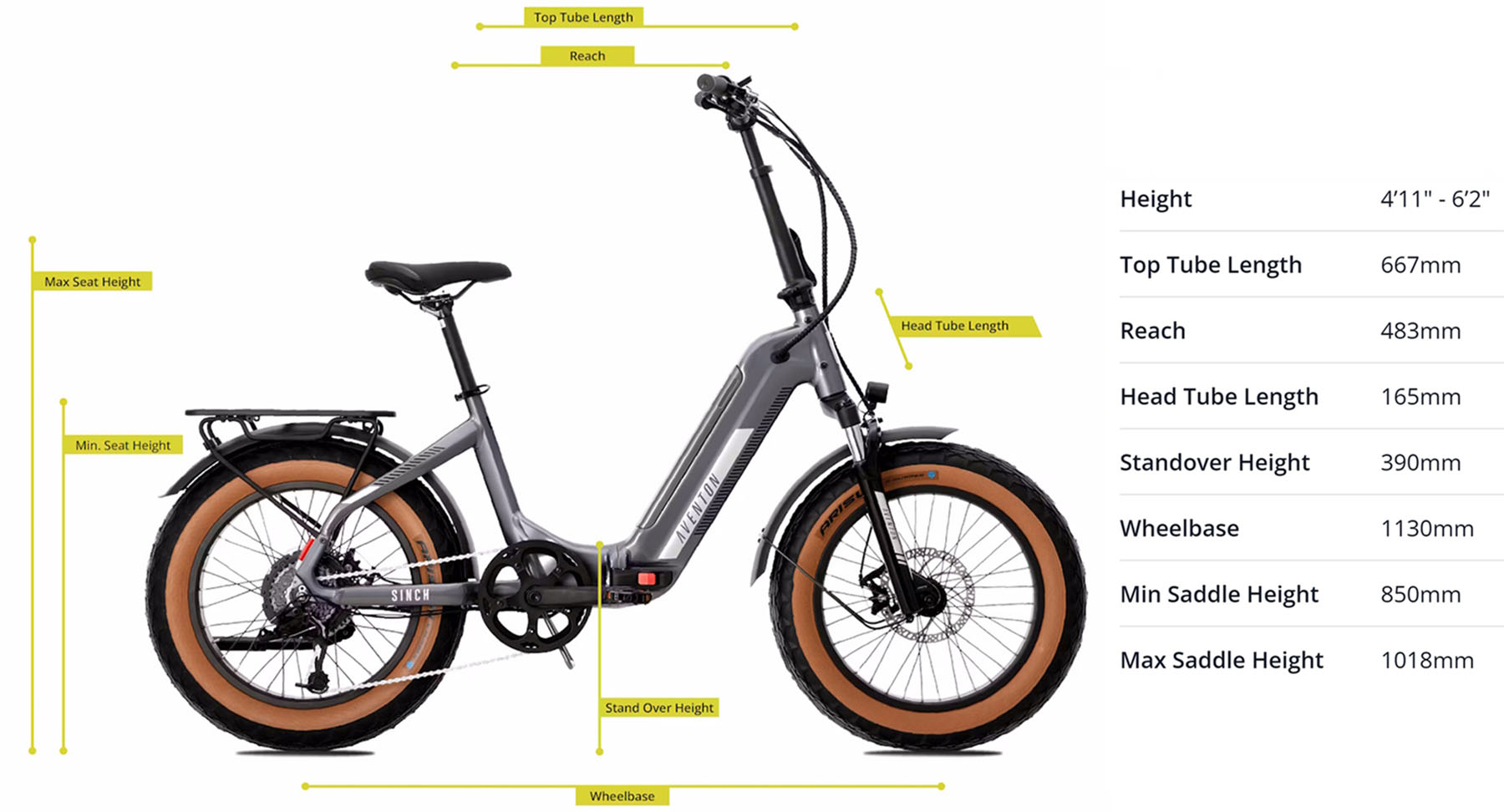 Електровелосипед Aventon Sinch.2 500 20" 2024 Sapphire 2