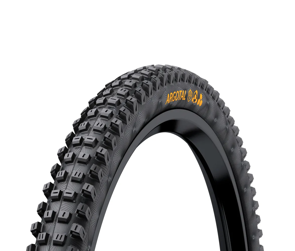 Фотографія Покришка безкамерна Continental Argotal Downhill Soft 29 x 2.40, складна шкіра, Чорна